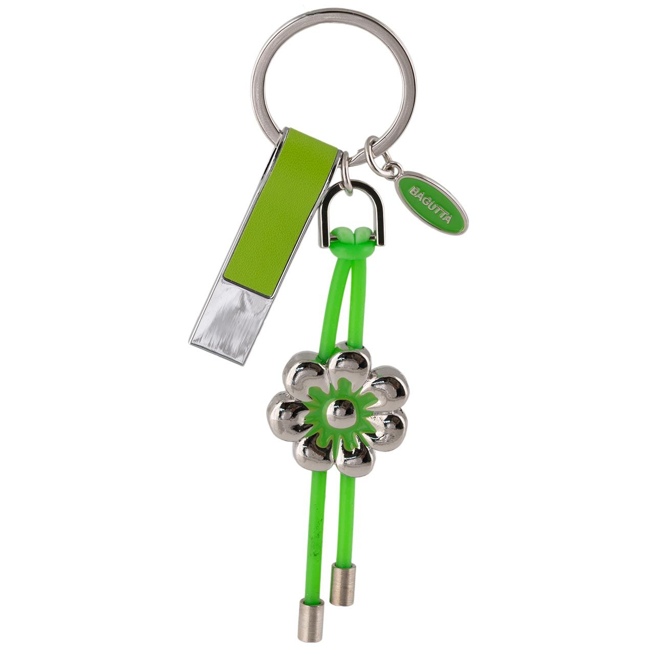 PORTACHIAVI CON MEMORIA USB MARGHERITA VERDE